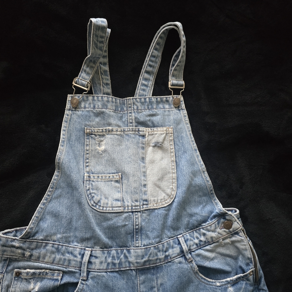 Zara Denim/Jeans Jumpsuit